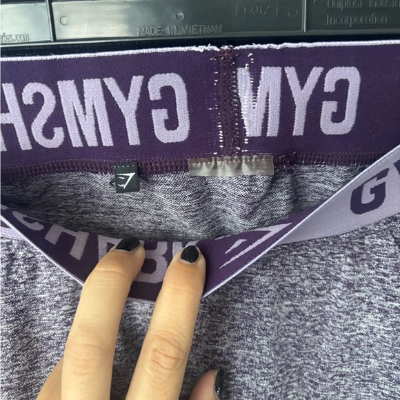 Gymshark Heathered Purple Activewear - Picture 3 of 4